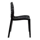Cadeira Gruvyer - Preto Brilho