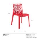 Cadeira Gruvyer - Vermelho