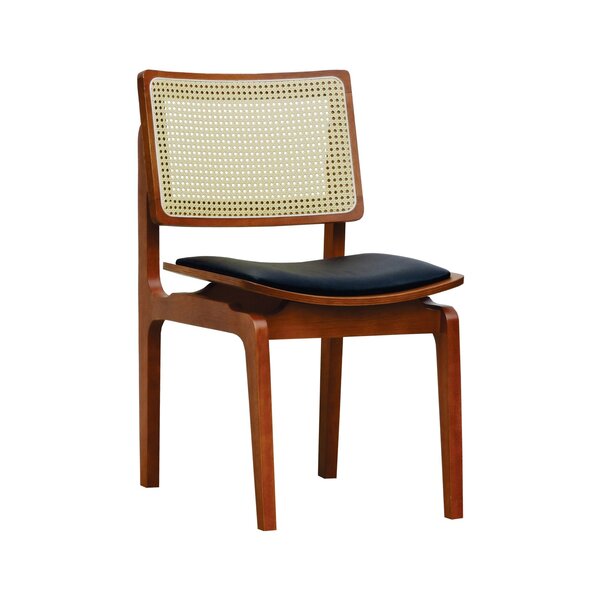 Cadeira Gus Madeira Maciça Encosto Telinha Assento Anatômico