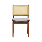 Cadeira Gus Madeira Maciça Encosto Telinha Assento Anatômico