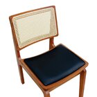 Cadeira Gus Madeira Maciça Encosto Telinha Assento Anatômico