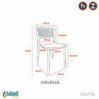 Cadeira Havana - Preta