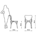 Cadeira Heide Inabox Carvalho Mel