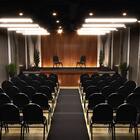 Cadeira Hoteleira Auditório Empilhável Linho M23 Preto - Mpoz