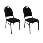 Cadeira Hoteleira Empilhavel Reforçada Redonda Com Puxador Pa