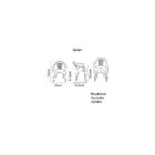 Cadeira Iguape Em Polipropileno Cinza Tramontina