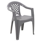 Cadeira Iguape Em Polipropileno Cinza Tramontina