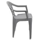 Cadeira Iguape Em Polipropileno Cinza Tramontina