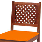 Cadeira Imperial Treliçada - Máxima - Cacau / Laranja Novo