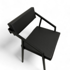 Cadeira industrial Zênite - Metalon Preto Preto