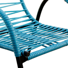 Cadeira Infanti Para Varanda Luxo Fio Único Azul Bebê