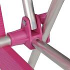 Cadeira Infantil Alta Alumínio Mor Rosa