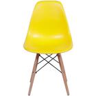 Cadeira Infantil Base Madeira  Amarelo