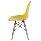 Cadeira Infantil Base Madeira  Amarelo