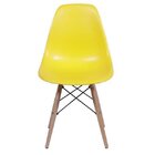 Cadeira Infantil Base Madeira  Amarelo