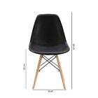 Cadeira Infantil Com Pés Em Madeira Eiffel Casatema Madeiraor