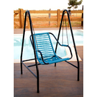 Cadeira Infantil De Balanço Azul Bebê