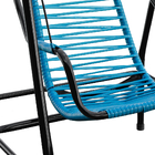 Cadeira Infantil De Balanço Azul Bebê