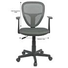 Cadeira Infantil De Escritório Base Giratória Ergonômica Stud