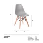 Cadeira Infantil Eames Eiffel Junior - Kids - Cinza