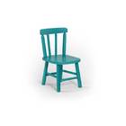 Cadeira Infantil Em Madeira Maciça Kids Turquesa - Straub Web