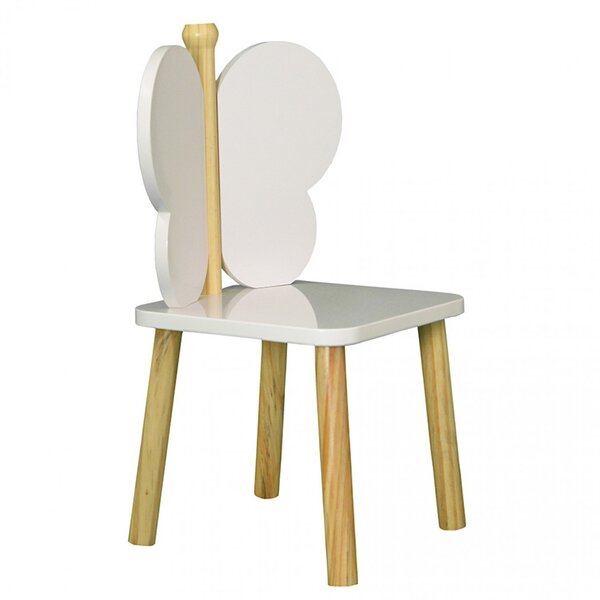 Cadeira Infantil Hora De Brincar Divicar Branco/natural