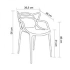 Cadeira Infantil Polipropileno Allegra Rivatti Móveis