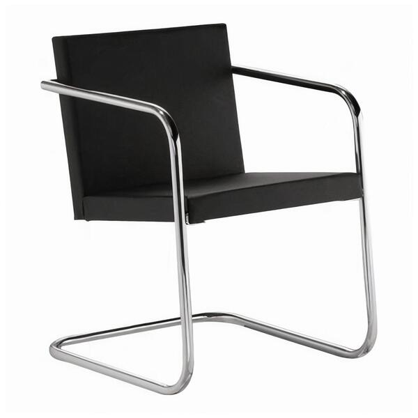 Cadeira Interlocutor Ideale - Roal - Cor Preto - 30302