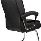 Cadeira Interlocutor Para Escritório Com Mola Ensacada Preto