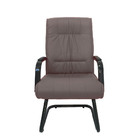 Cadeira Interlocutor Para Escritório Linha Itália Marrom