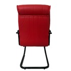 Cadeira Interlocutor Para Escritório Linha Itália Vermelho