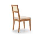 Cadeira Íris Linho Creme E Amêndoa