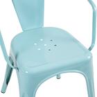 Cadeira Iron Tolix Com Apoio De Braços - Industrial - Aço - V