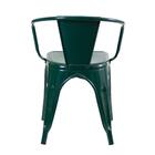 Cadeira Iron Tolix Com Apoio De Braços - Industrial - Aço - V