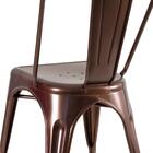 Cadeira Iron Tolix - Industrial - Metal - Vintage - Bronze