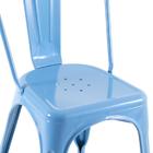 Cadeira Iron Tolix - Metal - Design Industrial - Vintage - Az