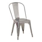 Cadeira Iron Tolix - Prata - Alumínio