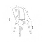 Cadeira Iron Tolix Preto