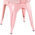 Cadeira Iron Tolix - Rosa Antigo