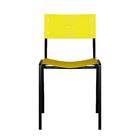 Cadeira Iso Empilhavel 1un  Amarela