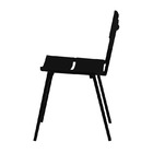 Cadeira Iso Empilhavel 2un  Preta