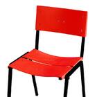 Cadeira Iso Empilhavel 5un  Vermelha