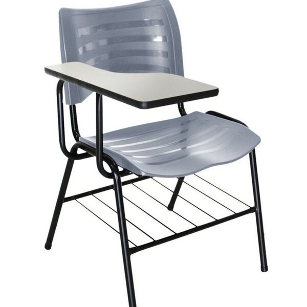 Cadeira Iso Linha Polipropileno Iso Universitária Cinza Cinza