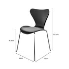 Cadeira Jacobsen Pp Empório  Preto