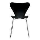 Cadeira Jacobsen Preta E Cromada