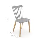 Cadeira Janaina Cinza Escuro- Rivatti