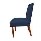 Cadeira Jantar Barcelona Pés Palito Sued Azul Marinho - D'cla