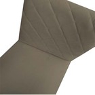 Cadeira Jantar Barcelona Pés Palito Sued Marrom Rato - D'clas