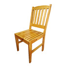 Cadeira Jantar Cozinha Rústica Cor Mel Madeira Envernizada