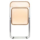 Cadeira Jantar Design Dobrável Cristal Acrílico Transparente